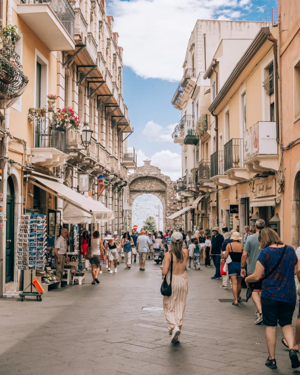 movida a Taormina centro movida a Taormina centro